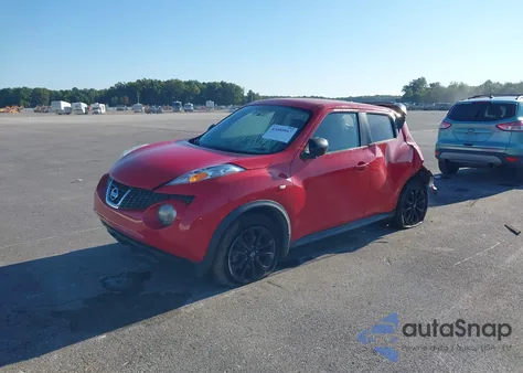 2014 Nissan Juke S из США, поврежденный, VIN JN8AF5MR9ET360211